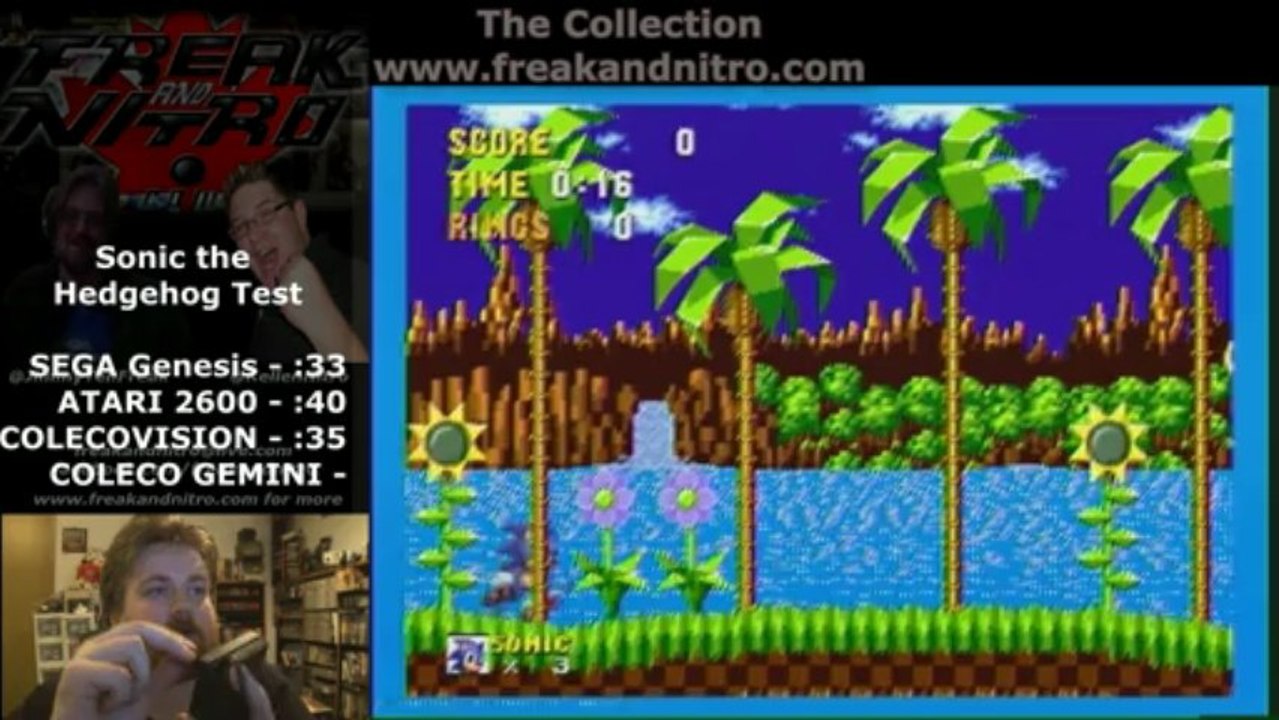 The Collection - Playing Sega Genesis w/ Atari 2600 Controller