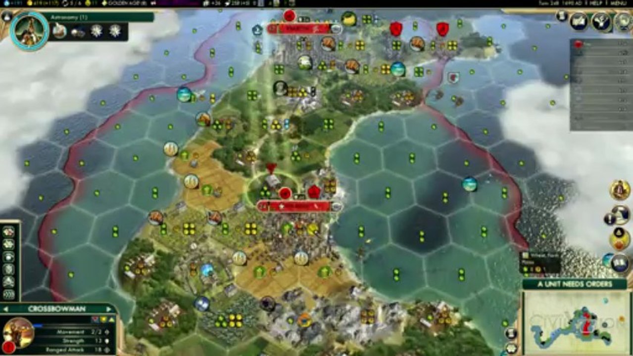 Civ 5: A try