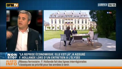 Alexis Corbière au "Non Stop Week-End" sur BFMTV le 14-07-2013