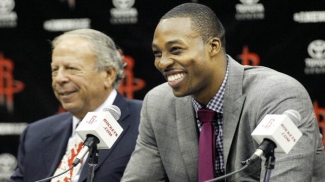 Houston Rockets Introduce Dwight Howard