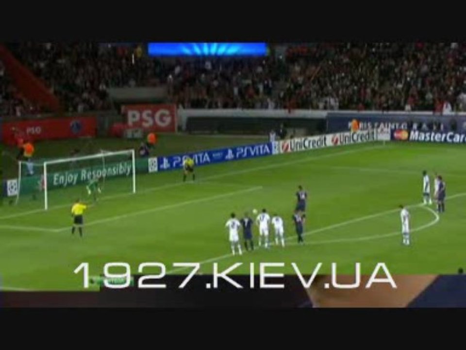 ЛЧ 2012/2013 ПСЖ - Динамо Киев 4:1