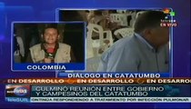 Bogotá campesinos del Catatumbo continuarán diálogos este domingo