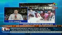 Juicio a multinacional Pacific Rubiales en Colombia