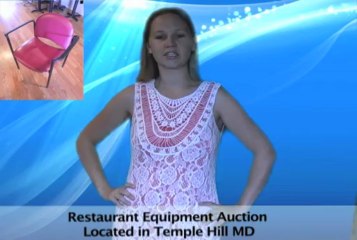 Restaurant Equipment Auction in Temple Hills MD