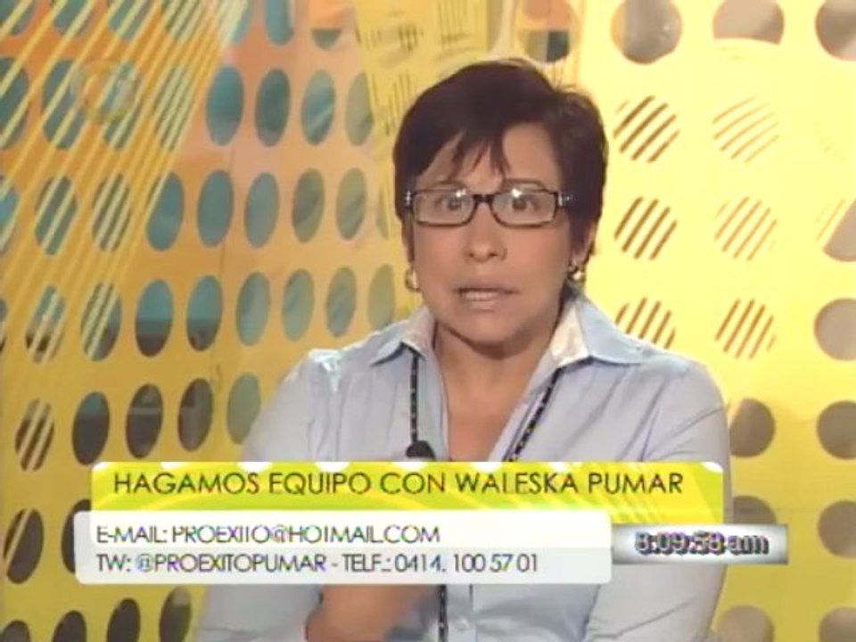 Waleska Pumar: Todo trabajador debe manejar el liderazgo y la autodirección para lograr sus metas
