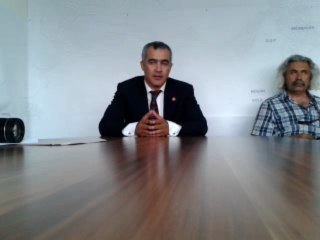 Ercan Şimşek basın açıklaması