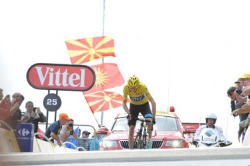 Tour de France : les deux accélérations de Froome dans l'ascension le Mont Ventoux