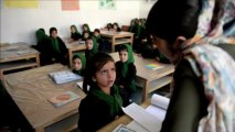 School that teaches Afghan girls to speak up