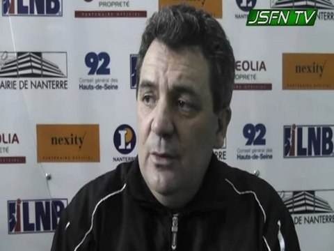 JSFN TV: Interview Pascal Donnadieu avant match Paris Levallois