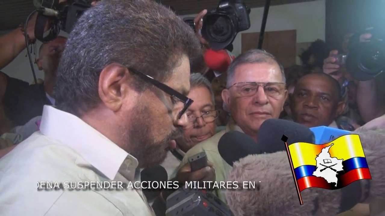 2012, Noviembre 19,  Declaración de Cese al fuego,  Iván Márquez