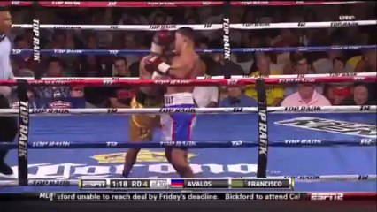 Chris Avalos vs Drian Francisco 2013-07-12