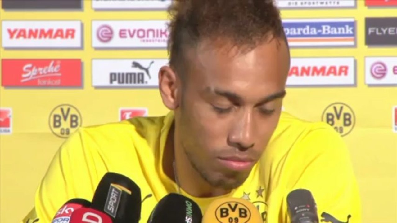 Aubameyang: 'Will beim BVB ein großer Spieler werden'