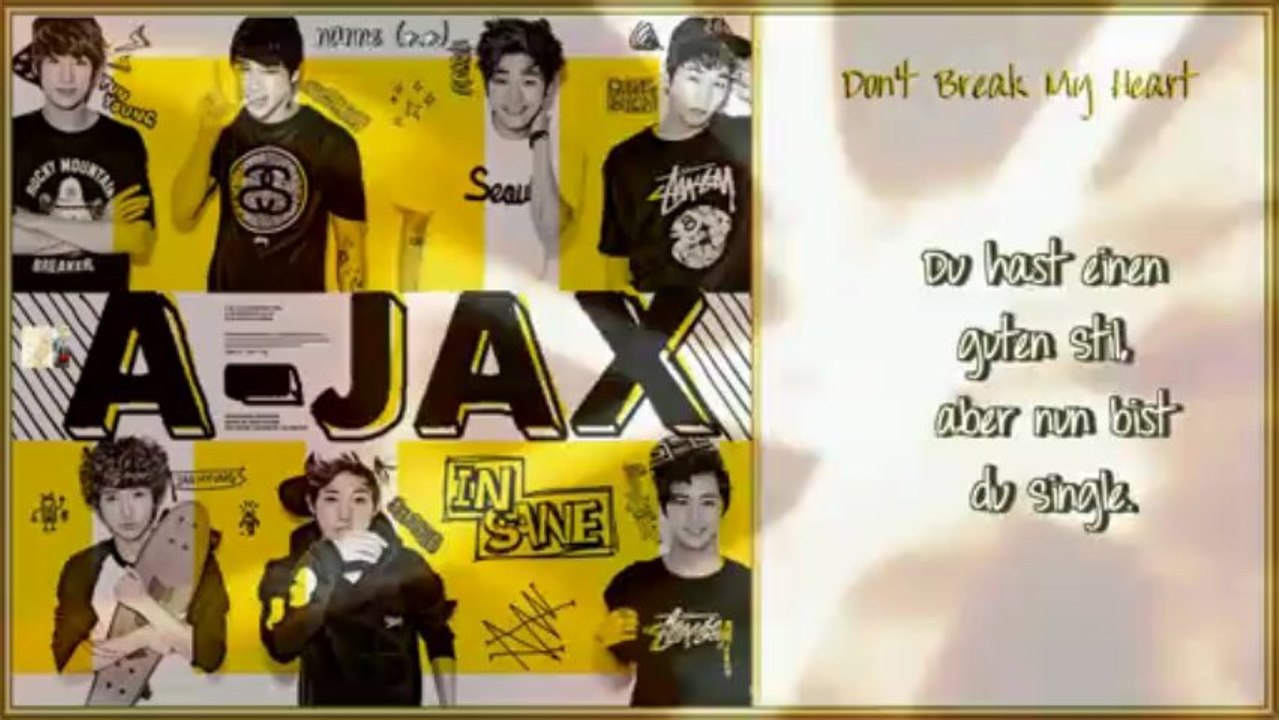 A-JAX - Don’t Break My Heart k-pop [german sub]