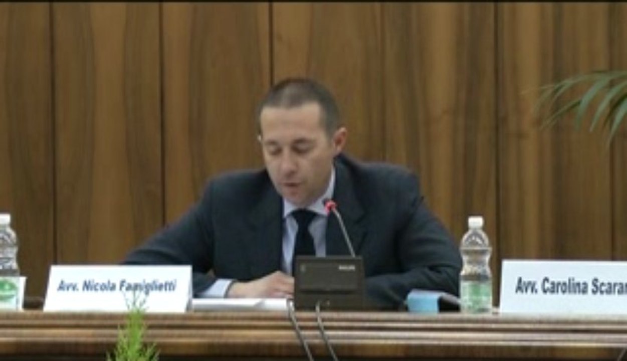 9 - Avv. Nicola Famiglietti - Relazione