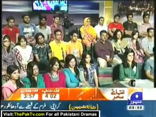 Khabar Naak With Aftab Iqbal – 14th July 2013