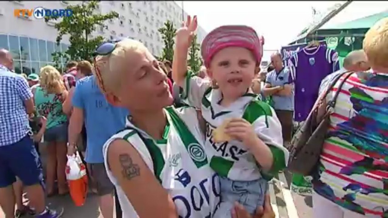 Selectie FC Groningen voorgesteld tijdens open dag - RTV Noord