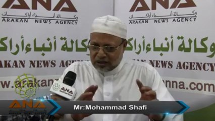 مقابلة مع السيد _ محمد شفيع حول مؤتمر اتحاد الروهنجيا أراكان ARU