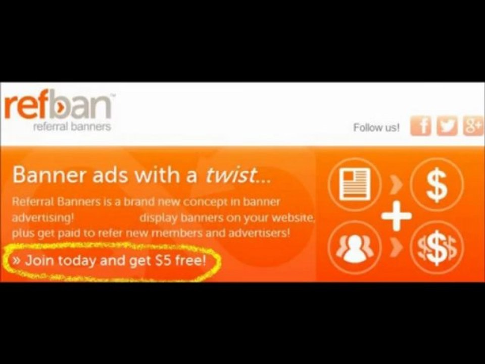 Referral Banners - Get paid to show banners + refer others! | online advertising statistics