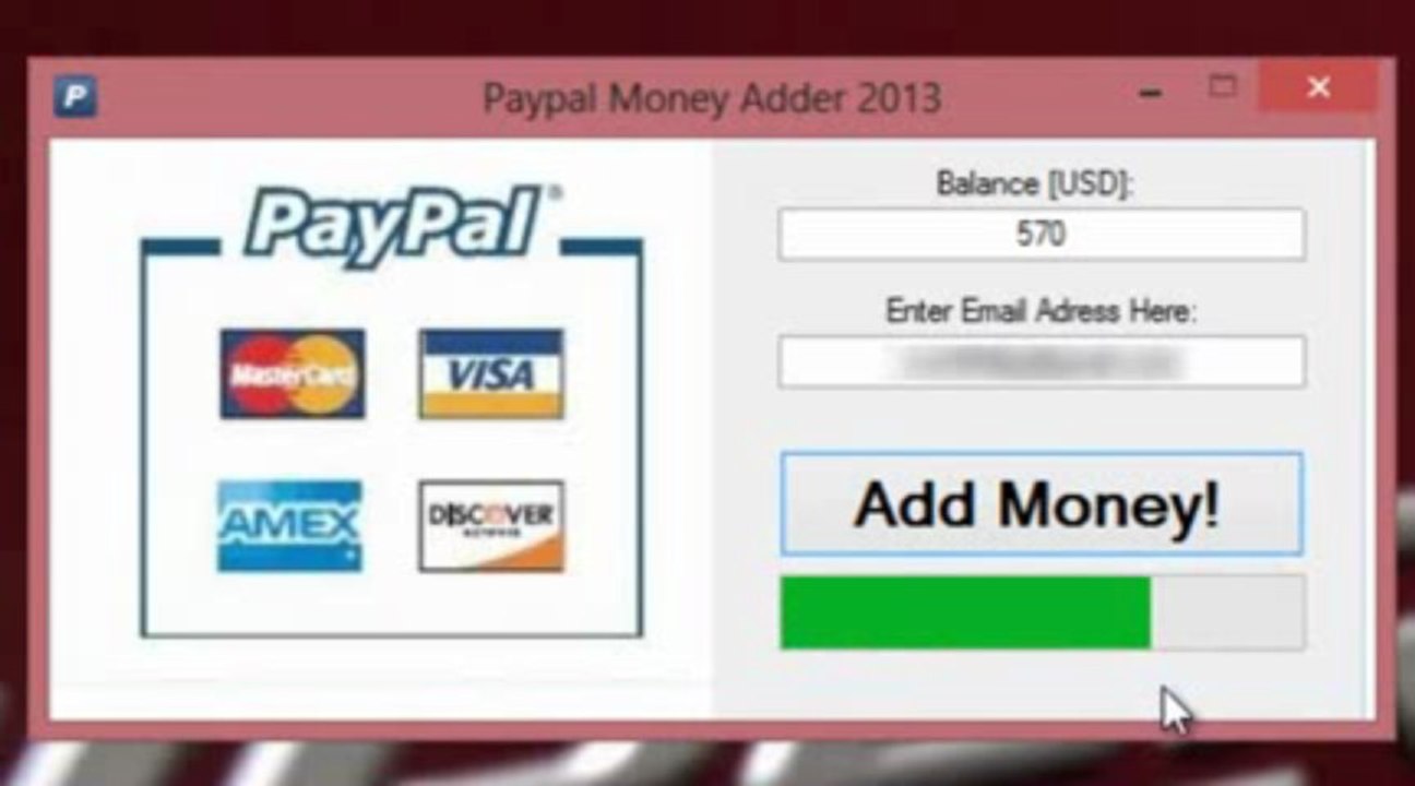 PayPal Money Adder 2013 Working [UPDATED July 2013] video Dailymotion