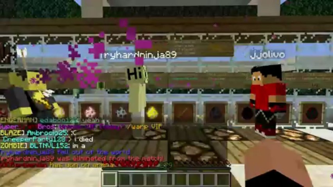 Minecraft 1.6.2 Mini Game - Super Craft Bros! (PVPSmash)