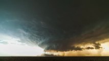 A supercell near Booker, Texas