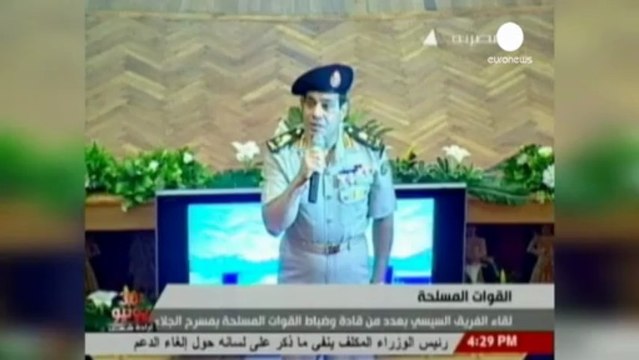 Pro Mursi supporters demonstrate against Mohamed El...