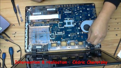 Asus X73 B réparation prise alimentation 2 sur 2