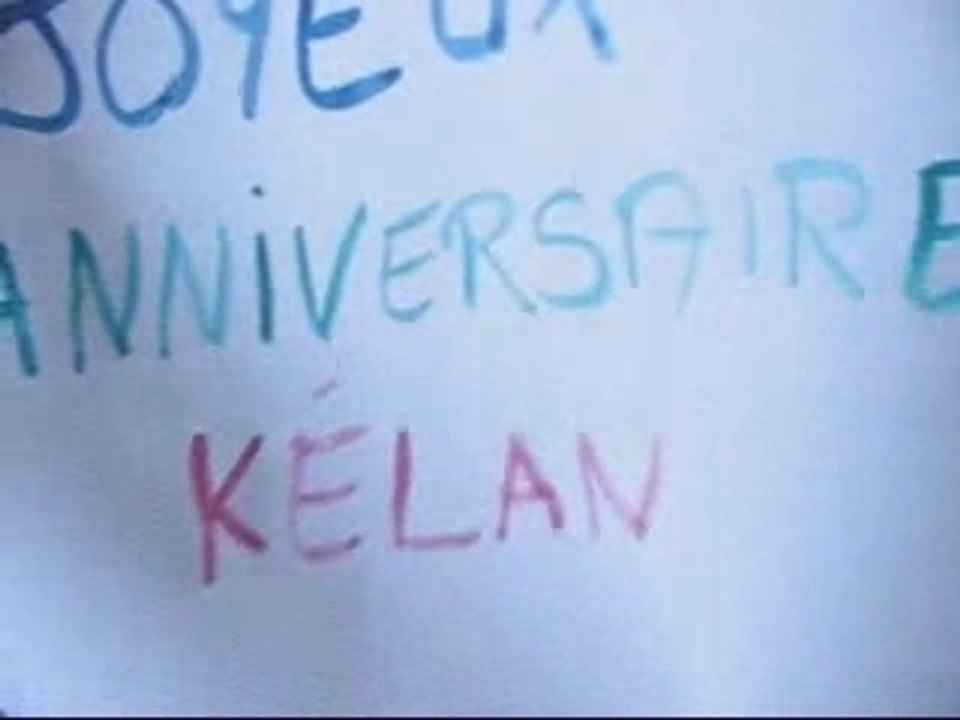 1 an Kélan joyeux anniv