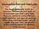 How To Find Good Companies For Quick Online Cash Loan