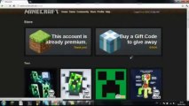 Free Minecraft Premium Account Generator [Update-April-2013] Working