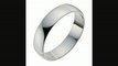 Men&aposs Palladium 5mm Extra Heavy D Shape Ring Review