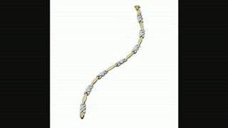 9ct Two Colour Gold Diamond Cut Kiss Link Chain Review