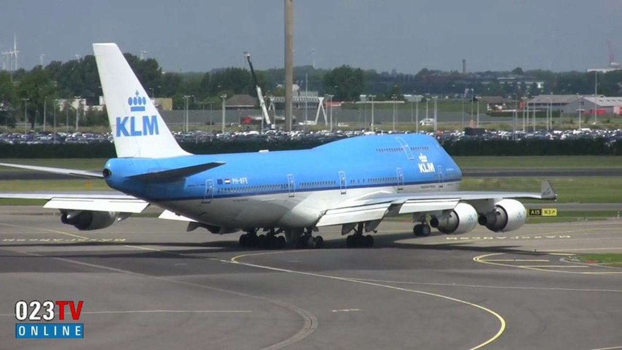 Plane spotting Schiphol Airport