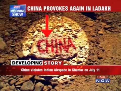 China provokes again in Ladakh