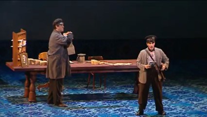 Plácido Domingo, muy recuperado, en el ensayo general de "Il postino"