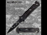 Tac Force Blackbird Tactical Rescue Knife (TForceKnives.com)