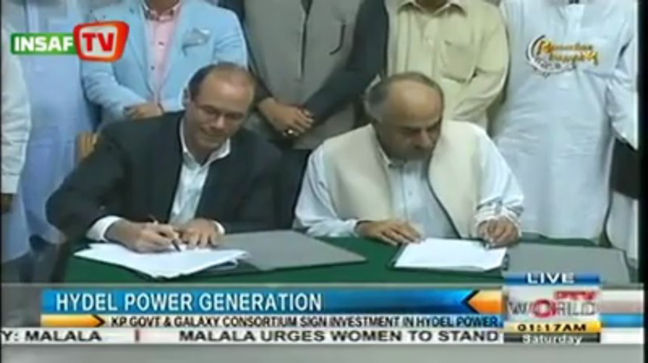 KP Govt and Galaxy Consortium sign investment of US $2billion ...