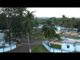 Panoramic view of a village in Andaman & Nicobar Islands