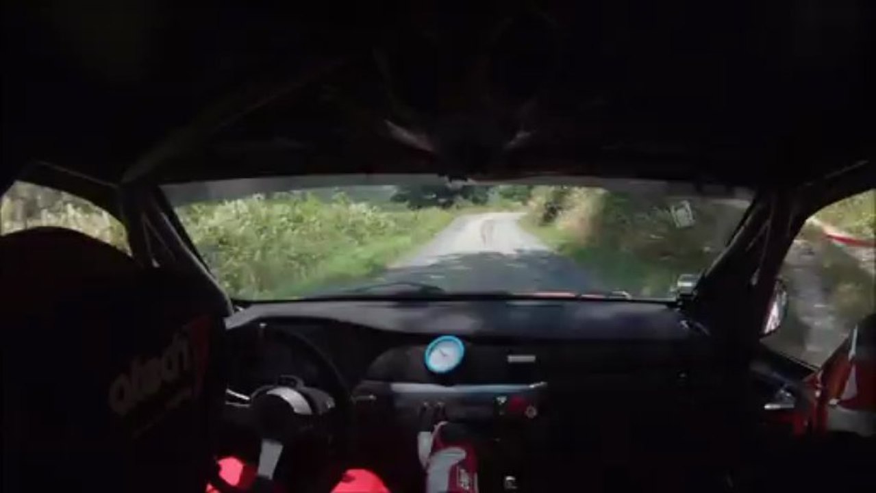 Rallye du Rouergue 2013 - Es7 Moyrazes - Marty / Delpech Mitsubishi Evo8