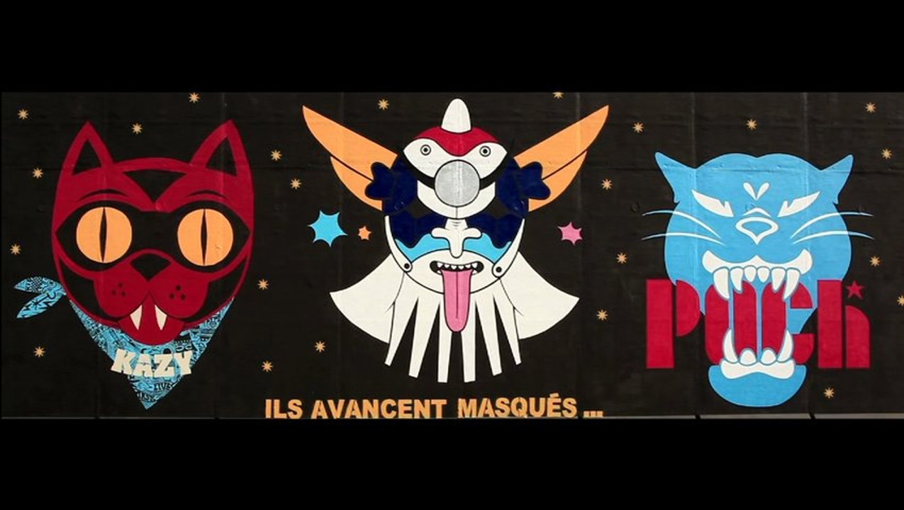 Histoire d'un mur // Acte 3 : Kazy, Honet et Poch vu par Gaëtan Chataigner