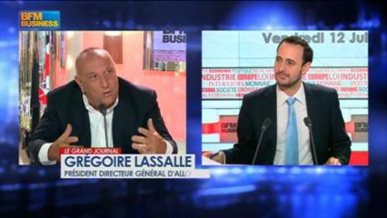 Grégoire Lassalle, président directeur général d’AlloCiné dans Le Grand Journal - 12 juillet 4/4