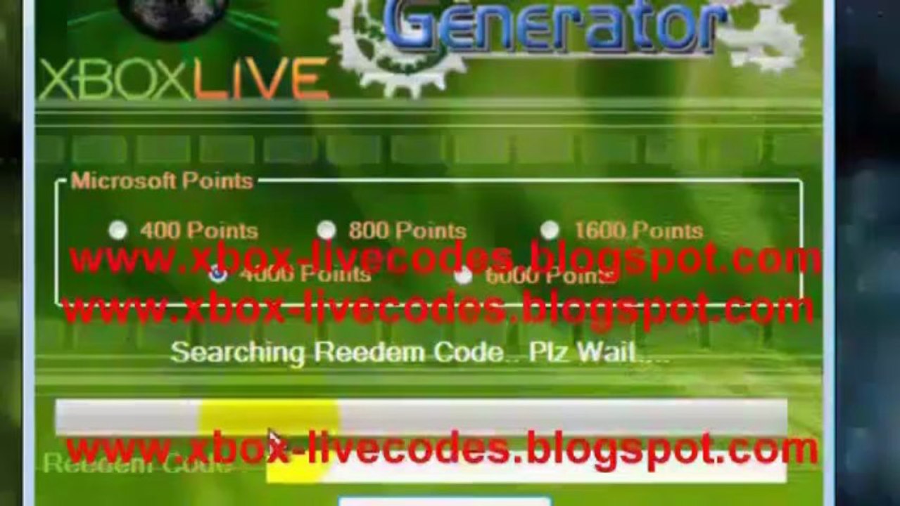 Free Microsoft Points & Xbox Live Codes