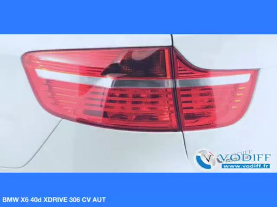 VODIFF : BMW OCCASION ALSACE :BMW X6 40d XDRIVE 306 CV AUT