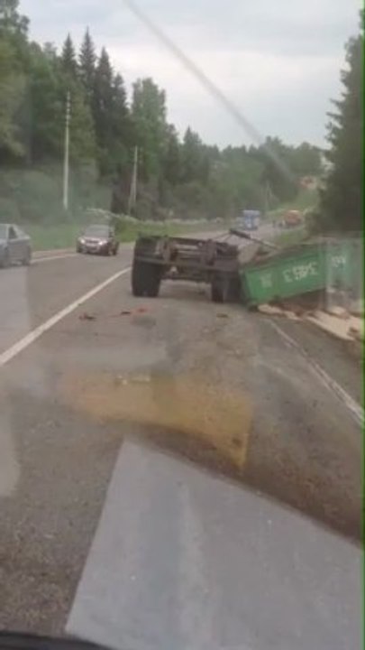 Chargement de bois Fail