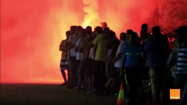 الحضور الغير منظم للجماهير يتسبب في إيقاف لقاء الترجي و نادي حمام الأنف