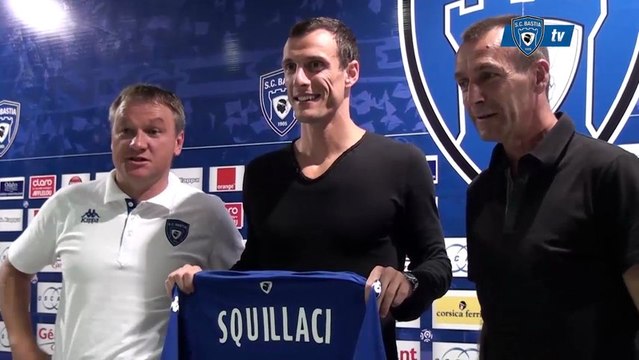 SC Bastia : Présentation de S. Squillaci