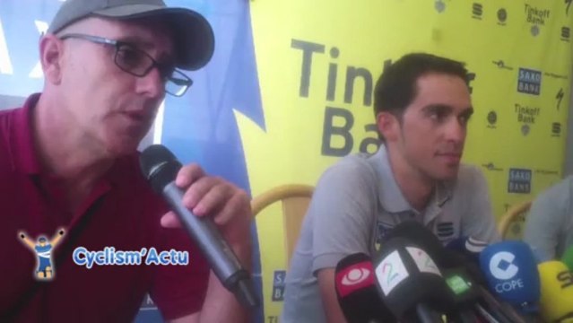 Tour de France 2013 - Alberto Contador : J'ai confiance en Froome