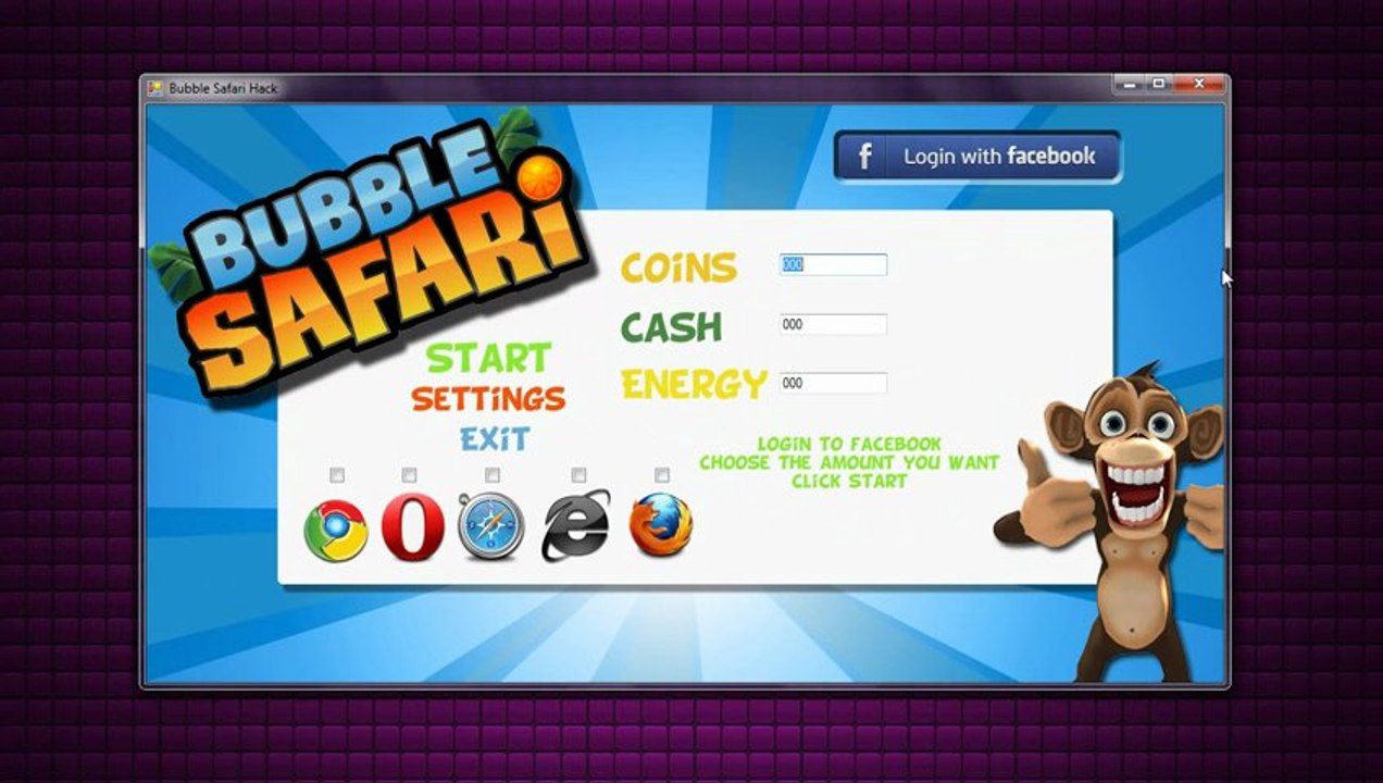 Bubble Safari Hack Cheat Tool 2013