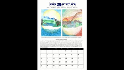 comenius program pictos - calendar