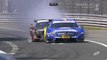 DTM 2013 Norisring Race Paffet Mortara Crash Collision